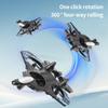 Glider Flying Helicopter RC Hobby Jet Plane 2.4G Stunt Remote Control Foam Fighter Airplane Toy With Light