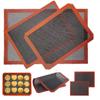 Silicone Breathable Baking Mat Non-Stick High Temperature Resistant Cookie Bread Baking Mat Oven Microwave Kitchen Baking Tools