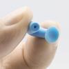 1/6/12Pcs Contact Lens Plunger Sufficient Quantity Easy Contact Lens Removal Tool with Strong Suction Power Clear Blue Silicone Lens Remover for Safe