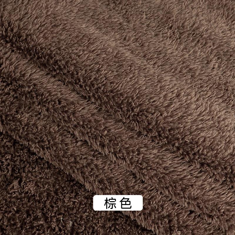 0,5/1 Ярд Утолщенная Двусторонняя Фланелевая Ткань Для Плюшевых Игрушек, Подкладки для Верхней Одежды, Худи, Гнезда для Животных, Шарфы, Ткани для Рукоделия