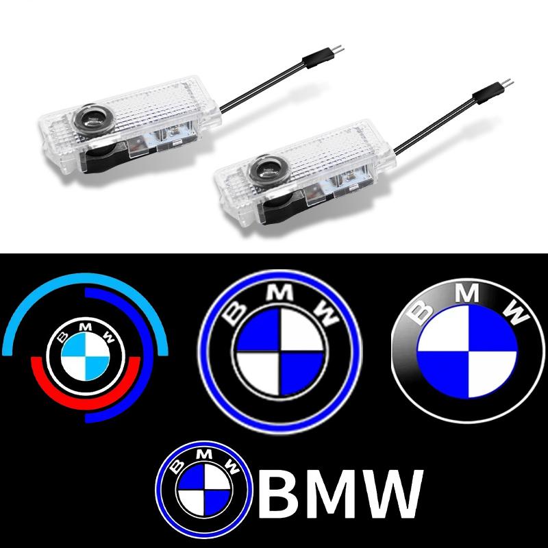 For BMW 1 W E82 2Pc LED Car Door Welcome Light For BMW E70 F15 E92 E60 E61 E65 F01 F02 F10 F15 F30 F48 M5 G30 G38 X1 X2 X3 X4 X5 X6 M3 Accessory