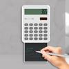 Creative Digital Writing Tablet Calculator Multifunctional Solar Pull-out LCD Handwriting Board 12-Digit Calculator Office