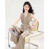 Women's Summer Chic V-neck Sleeveless Set