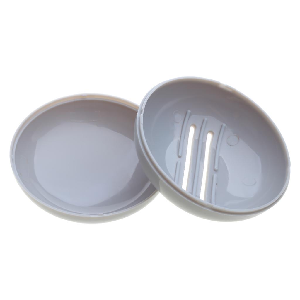 Round Seal Waterproof Soap Protectors Saver Dish Portable Soap Container Box Home Bathroom Shower Outdoor Camping Supply