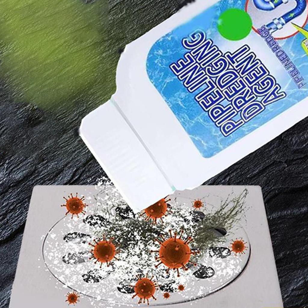 Средство для прочистки труб Быстродействующий очиститель для унитаза Раствор для быстрого расщепления Средство для устранения засоров для трубопроводов, резервуаров, раковин, ванной комнаты, туалета, ванны