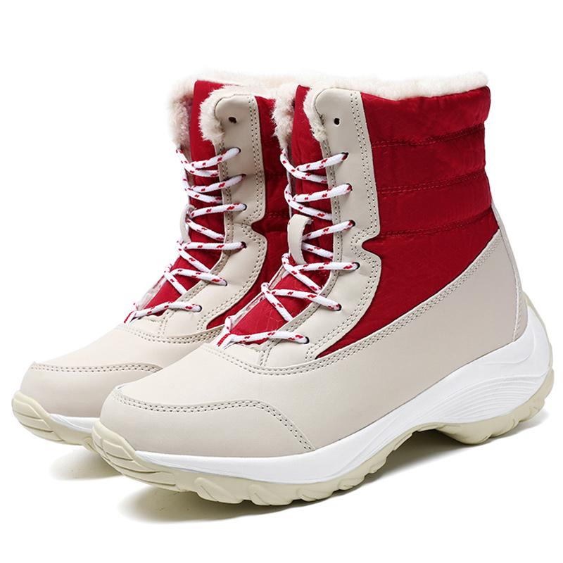 Женские сапоги на каблуках Женские зимние сапоги с мехом Теплые ботильоны Зимние ботинки Женские зимние ботинки на платформе Ботинки