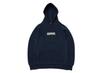 Толстовка с капюшоном Bandana Box Logo Темно-синяя