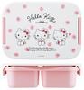 Skater Bento Single Dishwasher and Microwave Made in Sanrio Hello Kitty Watercolor Box, Antibacterial, Separate, Tight, Tier, 900ml, Safe, Japan,