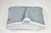 Mink Nel Gray Velvet + Gray Minky Smooth 80Cm X 60Cm
