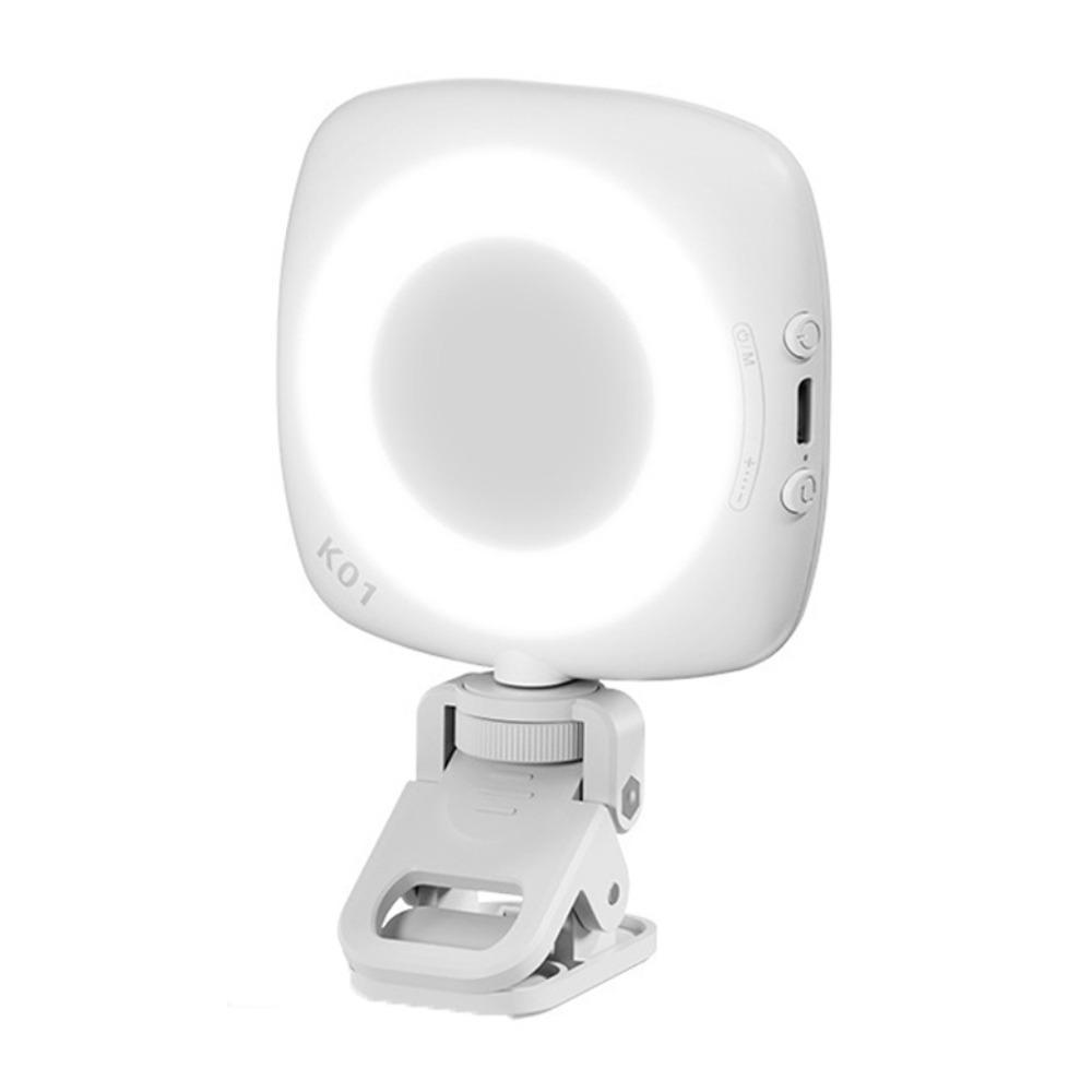 Portable Phone Selfie Light Rechargeable LED Phone Fill Light Mobile Phone Fill Light  Conference