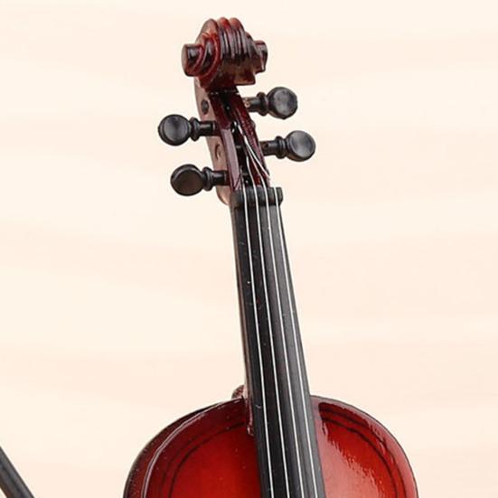 Миниатюрный брелок для скрипки Yousheng со звуком, набор игрушек для мини-скрипки, играет грустную музыку, самая маленькая модель скрипки, мини-плачущий рассказчик, портативная миниатюрная скрипка