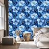Ink blue and azure wallpaper, clear detail 50x1000