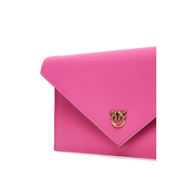 Handbag PINKO Flat Purse Mini AI 25-26 PCPL 105347 A0F1 Pink