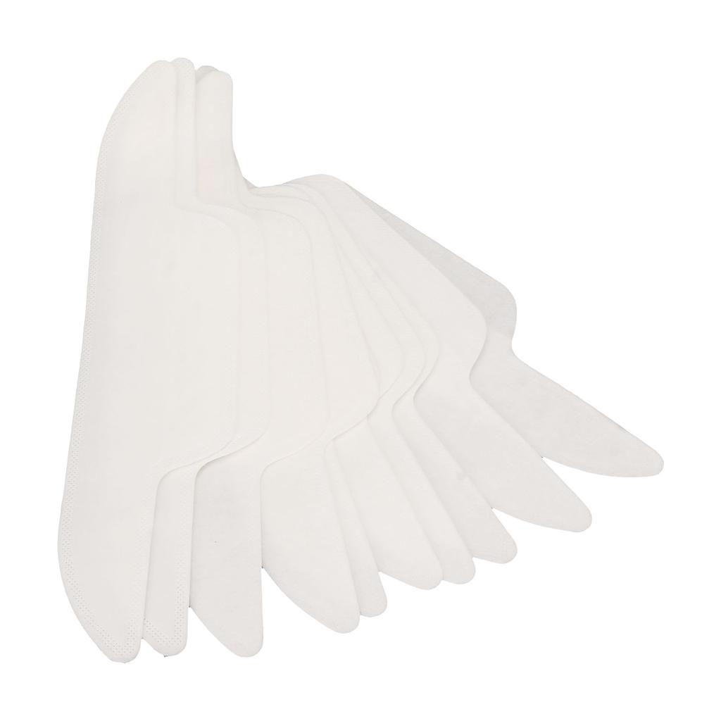 30 шт. защитная накладка на воротник, одноразовая, мягкая, дышащая, самоклеящаяся накладка на воротник, впитывающая пот