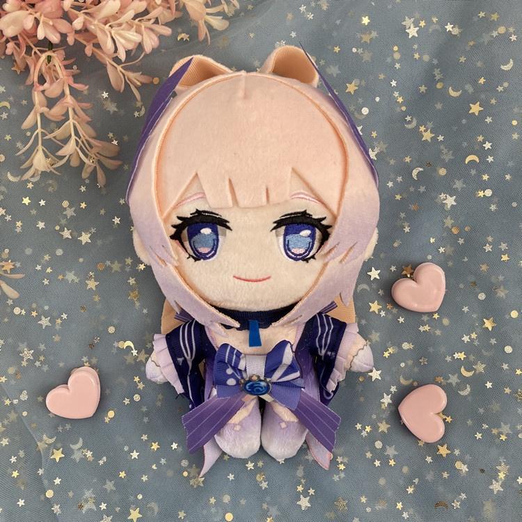 20 см Genshin Impact мягкая кукла Лини Ноэль Казуха Янтарь Сяо плюшевые игрушки Tartaglia аниме Clorinde Kunikuzushi вещи плюшевые куклы Рождественский подарок