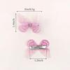 5 шт./набор Милые сетчатые двухслойные заколки для волос в виде бабочек-симуляций для очаровательных девочек, принцесс, красочные градиентные головные уборы, заколки для волос