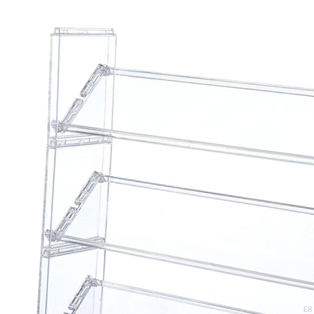 Прозрачный органайзер для хранения косметики, держатель для помады для ювелирных изделий