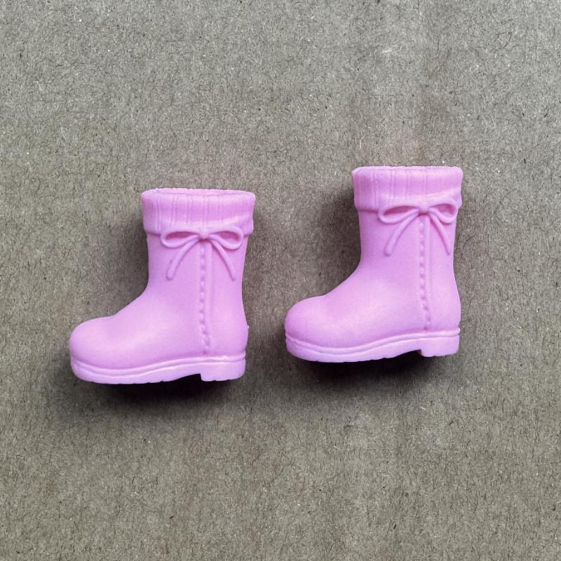 Little Kelly Doll Shoes Fashion Pink Boots Slippers Casual Wear Shoes for Mini Licca Dolls Accessories Doll Long Knees Boots