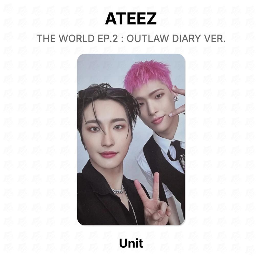 ATEEZ МИР ГП.2 : ДНЕВНИК ПРЕСТУПНИКА ВЕР. Официальная фотокарта