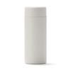 MUJI Vacuum Insulated Insulated Bottle, Flat Type, 350mL, Gray Beige, 76049173