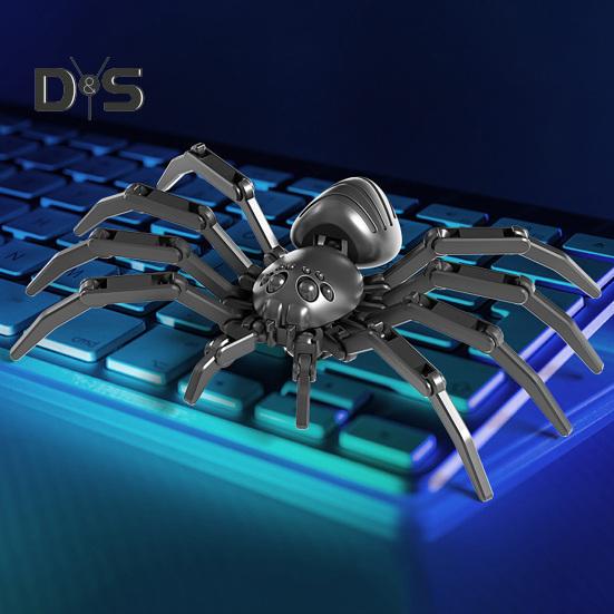 3D красочная гигантская фигурка паука с подвижными суставами, модель паука, реалистичное украшение для животных, обучающая игрушка для сборки паука, настольное украшение