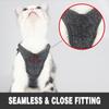 Cat Harness Leash Escape-proof Lightweight Breathable Adjustable Soft Dog Pet Vest