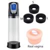 2024 Penis Pump For Enlargement Electric Vacuum Pump Enhanced Extend Penis with 7 Suction Levels Waterproof Sex Toy Masturbators For Men