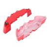 2PCS High Quality ABS Useful Car Universal Disc Brake Caliper Covers Front Rear Auto Kit