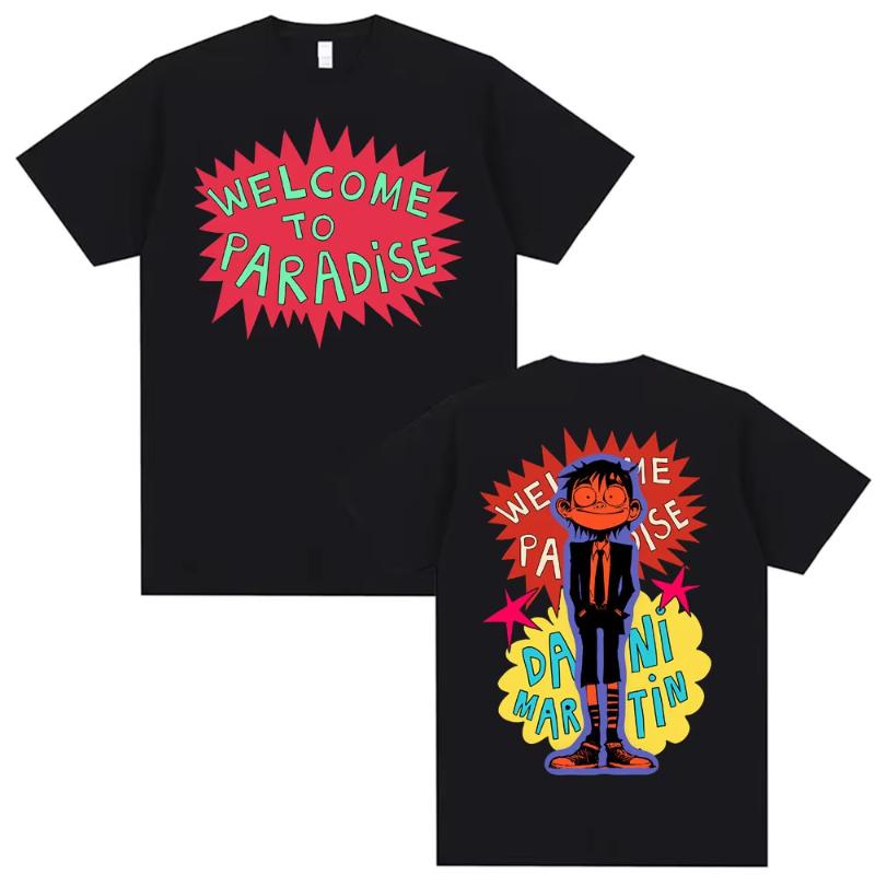 Dani Martin Ptos Anos Graphic T-shirts Men Women Fashion Classic Trend Tee Shirt Man High Quality Oversized Cotton T Shirts