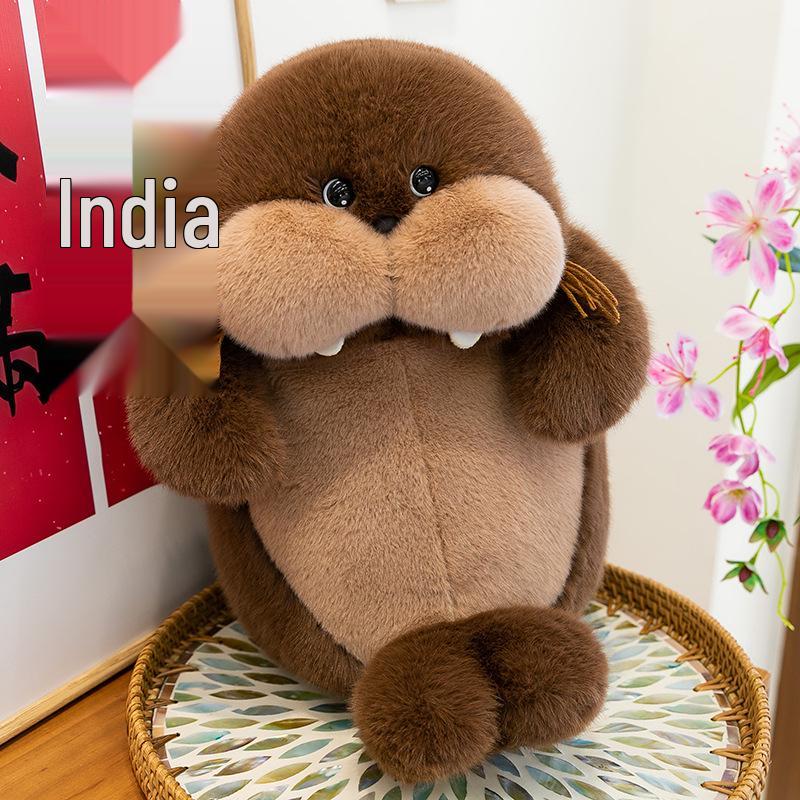 Плюшевая игрушка Тюлень Дандун Океан - Милый компаньон для сна и подарок на детский день рождения