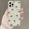 Colorful Bow Print Clear Case for Samsung Galaxy S25 S24 S23 S22 Ultra Plus S21 FE A55 A35 A15 A34 A54 5G Shockproof Phone Cover