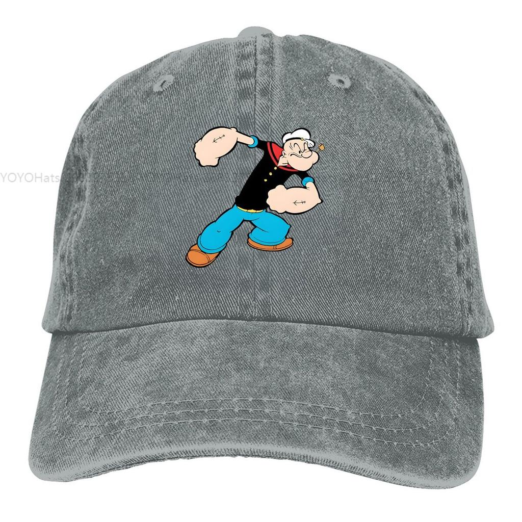 COOL Baseball Cap Unisex Hats Women Visor Protection Snapback Popeyes The Sailor Caps