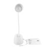 White Creative Rechargeable LED Reading Desk Lamp 2000mAh Touch Dimmable Portable Desk Lamp for