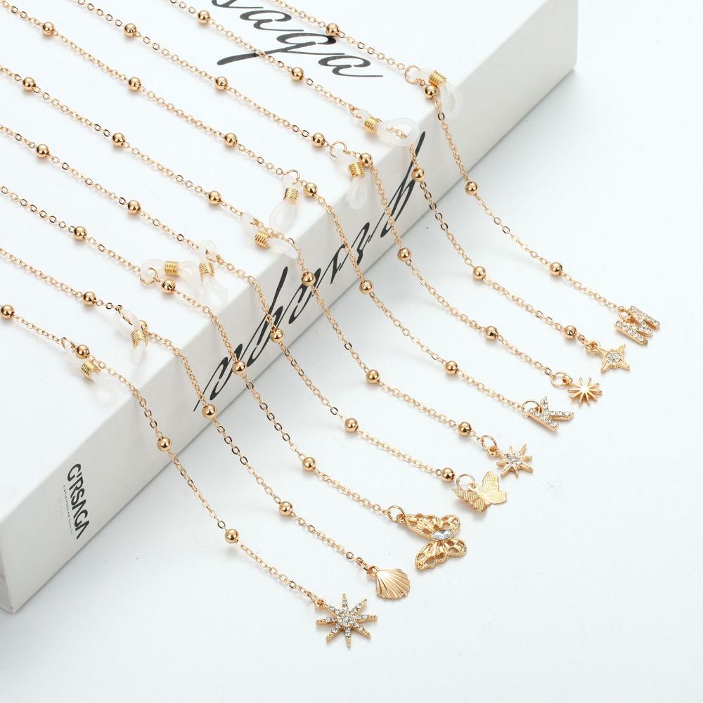 Металлические легкие шнурки для солнцезащитных очков, шнурки для очков для чтения, ремешок для очков, цепочки для очков