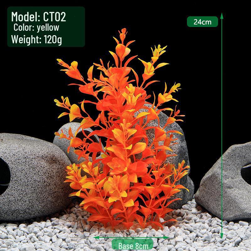 Ct Plant Series Plastic Aquarium Decoration Simulation Water Plant
