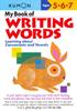 Книга My Book of Writing Words: Consonants andVowels