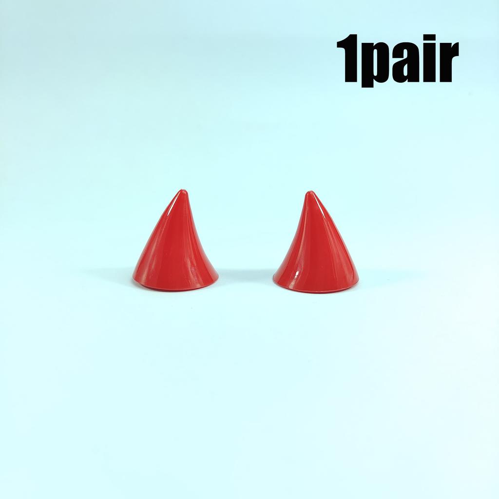 20 пар шлемов для электровелосипедов с присосками, мужские и женские модели, с украшениями в виде рогов дьявола