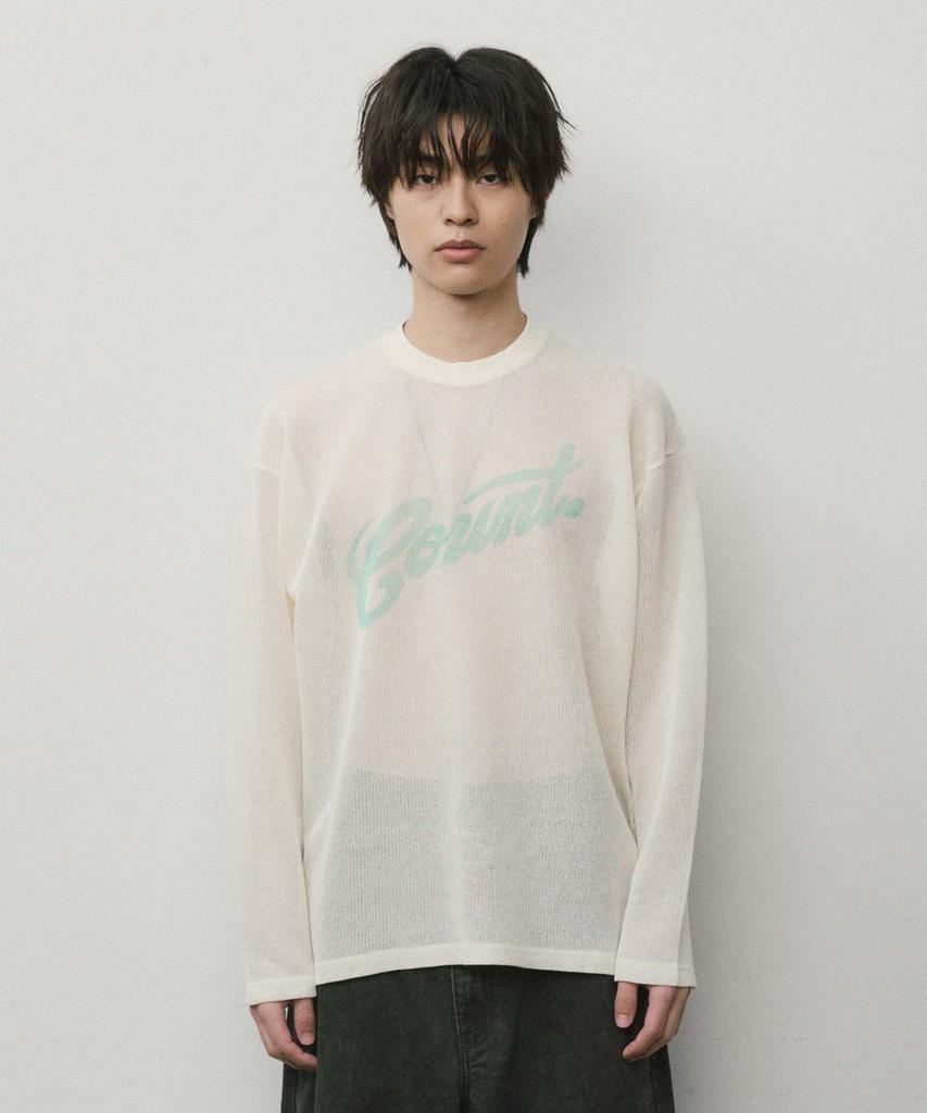 WMC Crochet Crewneck Knit_Ivory