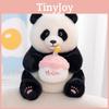 Plush Cake Panda Toy Cartoon Stuffed Animal Doll Decorations Kids Cute Gift