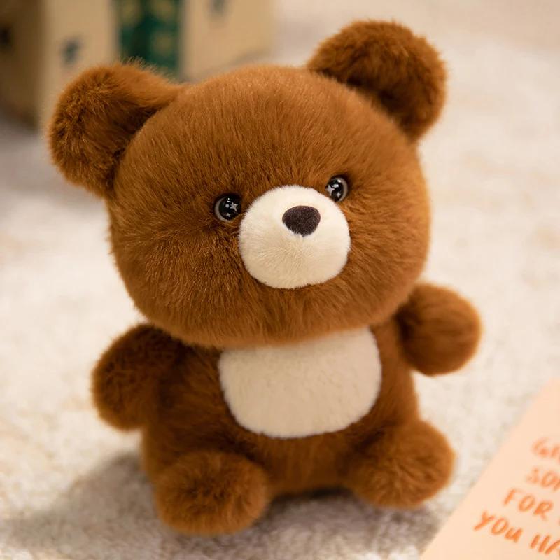 17см Милые Мини Настольные Питомцы Серии Плюшевые Игрушки Нежные Прекрасные Ручной Работы Куклы Детеныши Животных Идеальный Подарок Детям