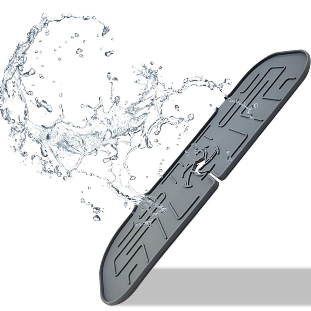 1 шт.-Силиконовая брызгозащитная накладка на кран, силиконовая подкладка для слива, коврик для фильтрации воды из-под крана, коврик для кухонной раковины, коврик для ванной