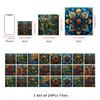 Wall Decorative Tile Art Pvc Crystal Wall Sticker Self-Adhesive Kitchen Waterproof And Oil-Proof Wallpaper Tile Sticker