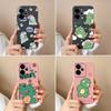 Чехол для Oppo Realme 14T 14 14X Narzo 10 30 60 P3 C75x A5 Pro с милым рисунком динозавра из жидкого силикона, защищающий от отпечатков пальцев, для Oppo Capa