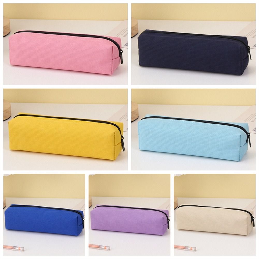 Пеналы большой вместимости, на молнии, для канцелярских принадлежностей, для девочек и мальчиков, пенал, школьные принадлежности