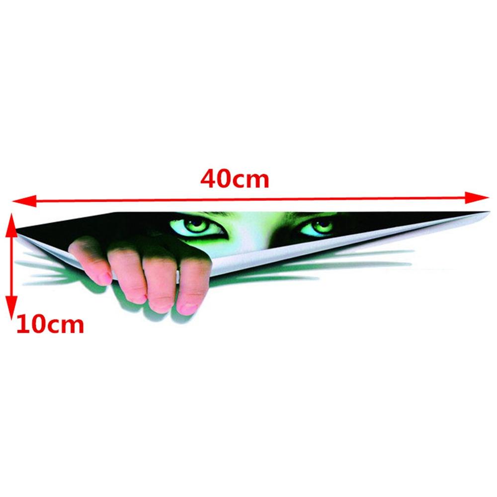 New Decor Auto Stereoscopic Waterproof Simulated Eye Peep 3D Car Sticker Body Decal