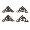 Cover Jewelry Box Feet Leg Scrapbook Album Furniture Hardware Corner Brackets Decorative Protector