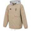 Off The Wall Transit Coach Thick Hooded Warm Down Jacket Men Jackets Khaki VN000KCU4MG