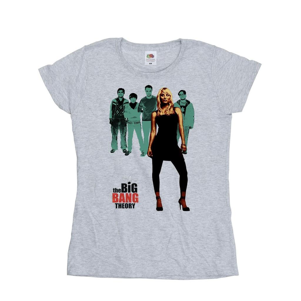 The Big Bang Theory Womens/Ladies Penny Standing Cotton T-Shirt