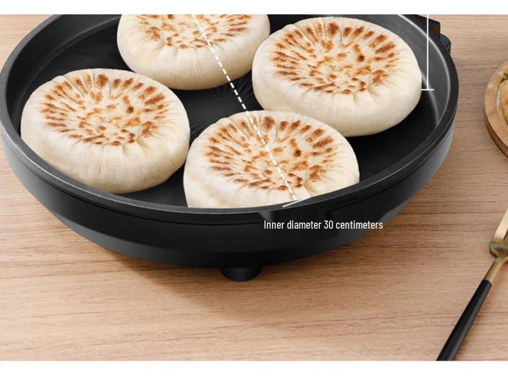 Non-stick Double-Sided Electric Griddle: Home Pancake, Spring Roll, and Frying Machine.
