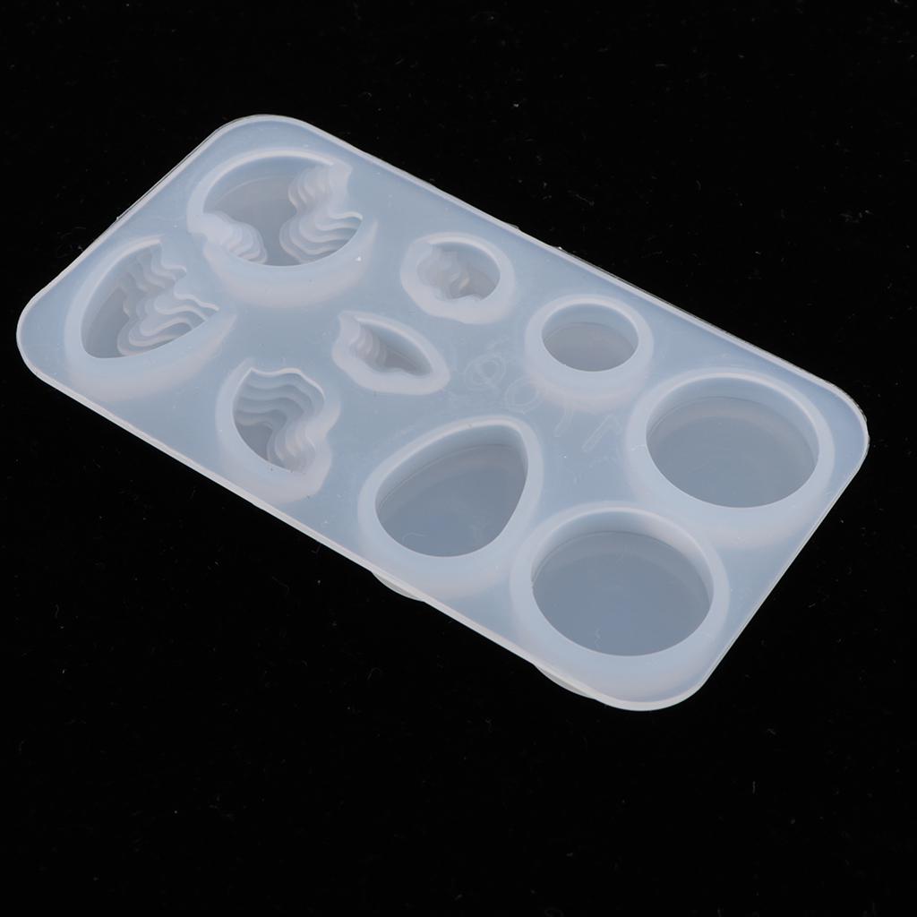 Island Mold Silicone Ornament Moulds Jewelry Pendant Making Candle Craft